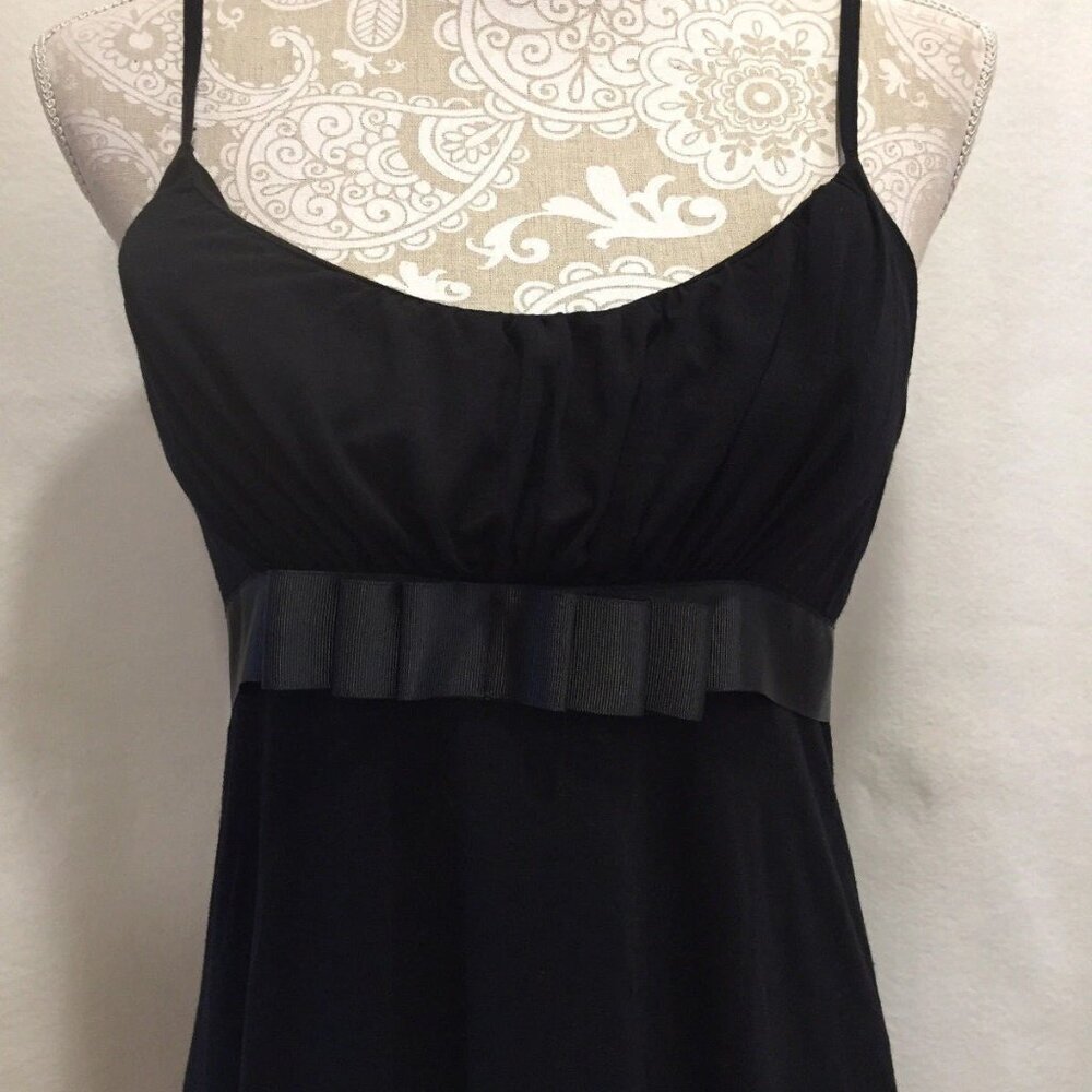 Cache Cache Women's Spaghetti Strap Black Dress S… - image 1